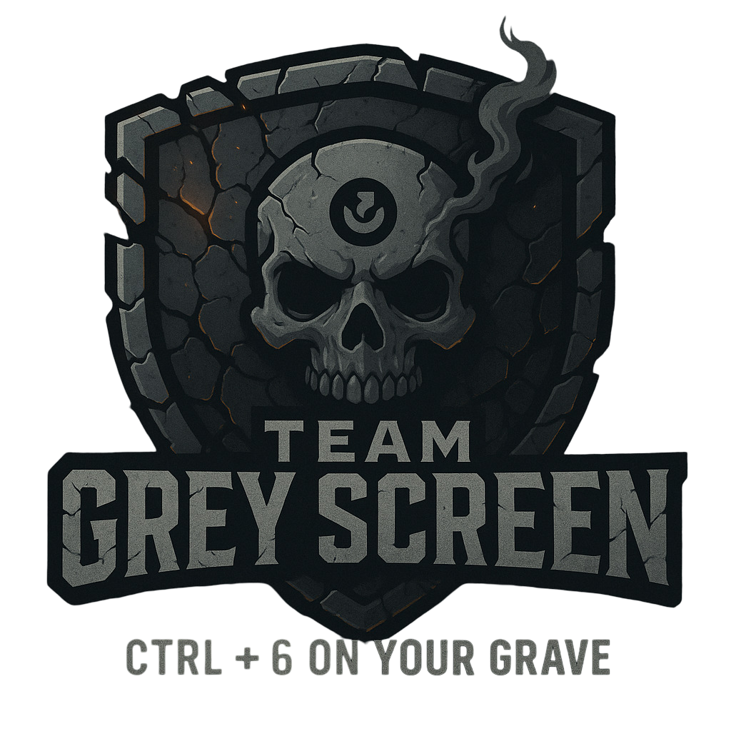 Team Grey Screen Logo